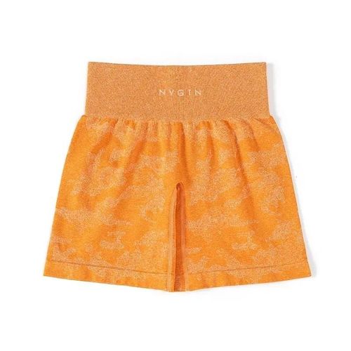 Nvgtn-Short De Sport Sans Couture Pour Femme,Short De Yoga,Imprimé Léopard Et Zèbre