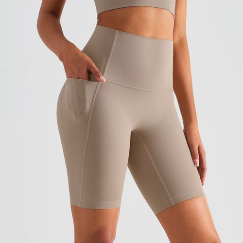Leggings De Yoga Taille Haute Pour Femmes,Shorts De Cyclisme Avec Poche,Shorts De Motard De Sport,Pantalons De Fitness,Levage Des Hanches,5 Points