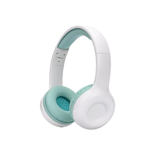 T'nB Kids KIDY - Écouteurs - sur-oreille - filaire - jack 3,5mm - blanc