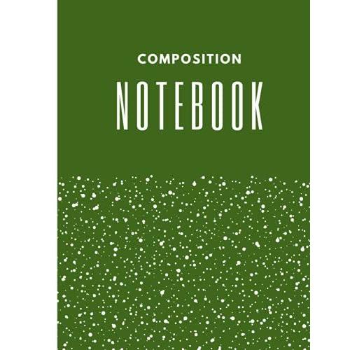 Composition Notebook: Mvp Notebooks And Journals | Signature Series - Grass | Back To School Supplies | Business Notebook | Notebook For Kids | ... For Boys | Gift For Student (Mvp Signature)