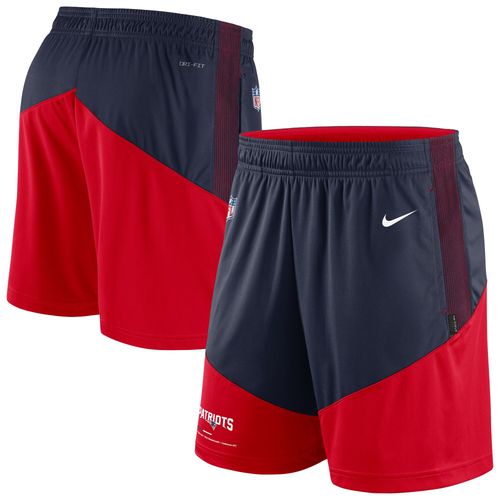 New England Patriots Nike On-Field Sideline Dri-Fit Knit Short - Hommes