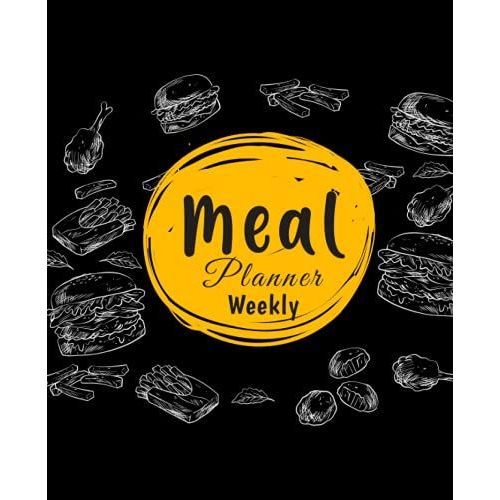 Weekly Meal Planner And Grocery List: Grocery List Magnetic Notepads, Monthly Family Meal Planning Notebook And Shopping List, 52 Weeks Notebook