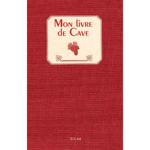 Mon Livre De Cave