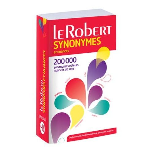 Dictionnaire Des Synonymes Robert Les meilleures offres et bons plans