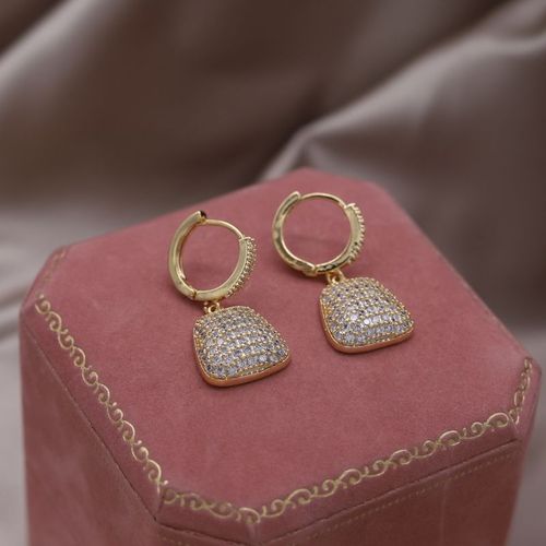 Boucles D'oreilles En Forme De Goutte D'eau Pour Femmes,Bijoux Irréguliers,Accessoires De Soirée,Mode De Luxe,Design Coréen