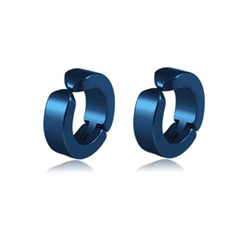 Ensemble De Clous D'oreilles Magnétiques Pour Homme,Punk,Sans Piercing,Fausse Croix,Cadeau Pour Petit Ami,Amoureux,Bijoux,2 Pièces