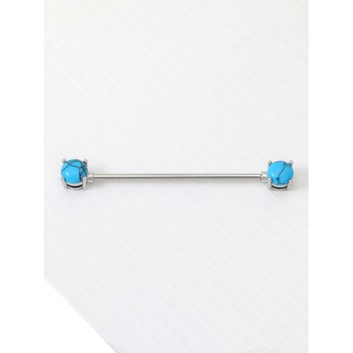 Boucles D'oreilles En Acier Pour Homme Et Femme,Générateur D'haltères,Flèches,C?urs,Cartilage Court,Piercing Corporel,Bijoux Industriels,Longueur 38mm,16g