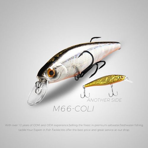 Bearking Appât Squad Minnow En Tungstène,Leurre De Pêche,Poisson Nageur À Vibrations,Couleurs Assorties,Système De Poids Sp,14.8 G,6g,95 Mm,65mm - Type 65mm-Col.I