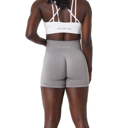 Nvgtn-Short Sans Couture En Spandex Uni Pour Femme,Collants D'entraînement Doux,Tenues De Fitness,Pantalons De Yoga,Vêtements De Sport