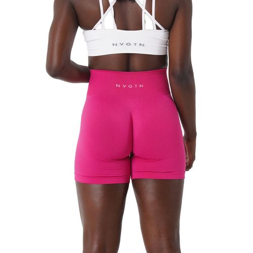 Nvgtn-Short Sans Couture En Spandex Uni Pour Femme,Collants D'entraînement Doux,Tenues De Fitness,Pantalons De Yoga,Vêtements De Sport