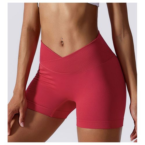 Short De Yoga Taille Haute Sans Couture Pour Femme,Leggings De Sport Élastiques,Short De Cyclisme Respirant,Short De Levage Des Fesses,Short De Gym,Été,Short Sport Femme,Short Femme,Short De Sport