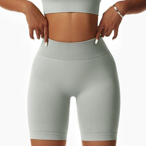 Short D'été Sans Couture Pour Femmes,Leggings De Sport Push-Up,Pantalon Court Skinny Taille Haute,Short D'entraînement Décontracté