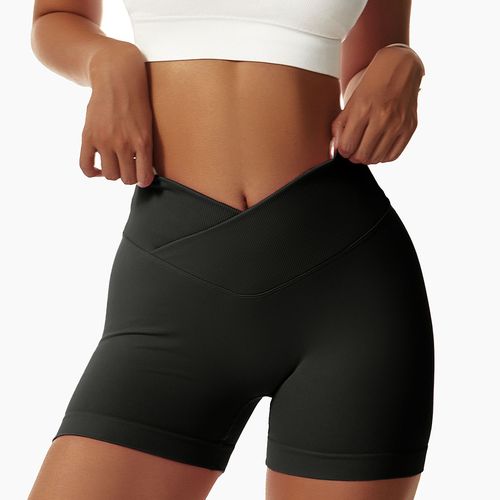 Short De Yoga Taille Haute Sans Couture Pour Femme,Leggings De Sport Élastiques,Short De Cyclisme Respirant,Short De Levage Des Fesses,Short De Gym,Été,Short Sport Femme,Short Femme,Short De Sport