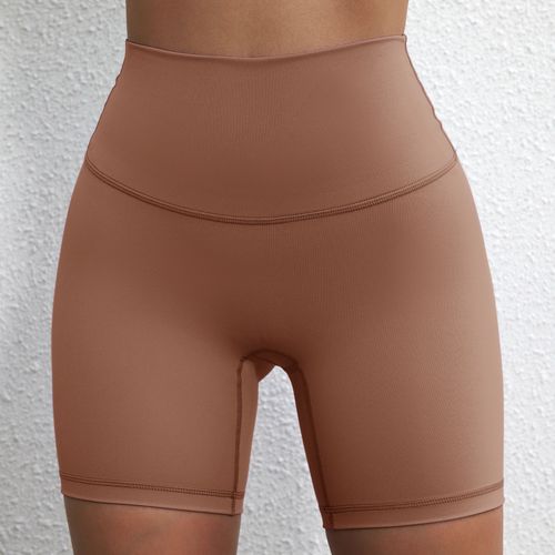 Short De Fitness Taille Haute Pour Femme,Vêtement De Sport,Yoga,Cyclisme,Wagg,Entraînement,Squat,Avec Poche Interne