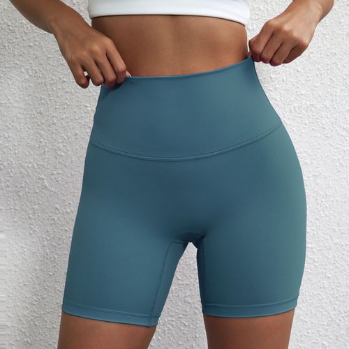 Short De Fitness Taille Haute Pour Femme,Vêtement De Sport,Yoga,Cyclisme,Wagg,Entraînement,Squat,Avec Poche Interne