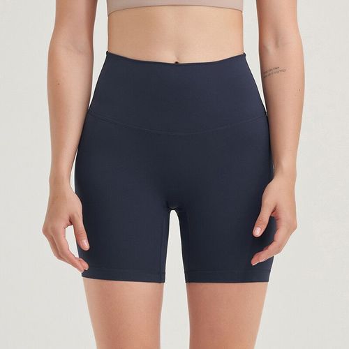 Shorts En Nylon Pour Femmes,Leggings De Yoga,Taille Haute,Élastique,Serré,Respirant,Pas De Lignes Gênantes,Cyclisme