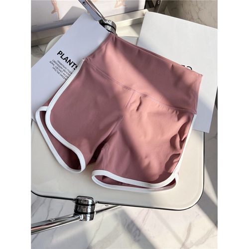 Pantalon De Sport Décontracté En Nylon Pour Femme,Séchage Rapide,Short De Course,Pantalon De Fitness Taille Haute Élastique,Short De Gym,Été