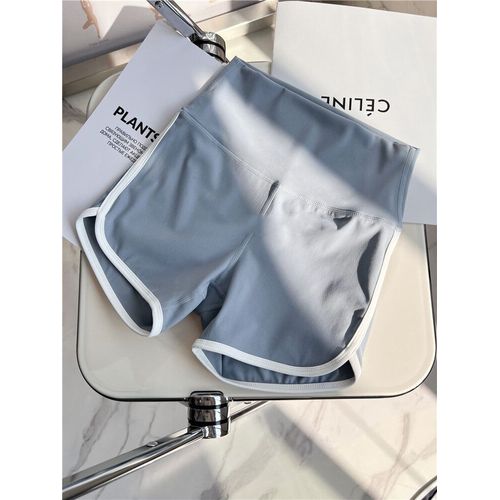 Pantalon De Sport Décontracté En Nylon Pour Femme,Séchage Rapide,Short De Course,Pantalon De Fitness Taille Haute Élastique,Short De Gym,Été