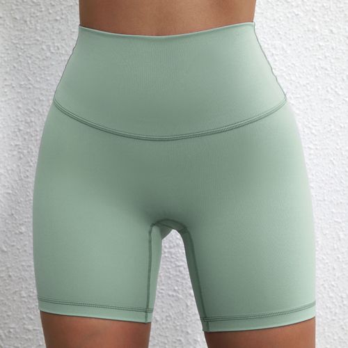 Short De Fitness Taille Haute Pour Femme,Vêtement De Sport,Yoga,Cyclisme,Wagg,Entraînement,Squat,Avec Poche Interne