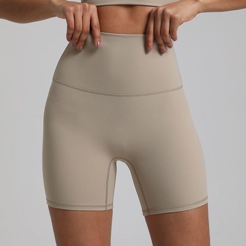 Leggings De Motard Taille Haute En Spandex Pour Femmes,5 Pouces,Sans Couture Avant,Leggings De Sport,De Fitness,De Gym,D'entraînement Et De Yoga