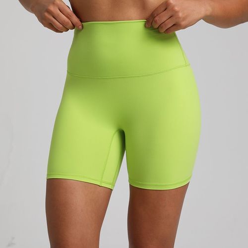 Leggings De Motard Taille Haute En Spandex Pour Femmes,5 Pouces,Sans Couture Avant,Leggings De Sport,De Fitness,De Gym,D'entraînement Et De Yoga