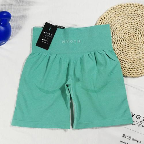 Nvgtn-Mini Short Contour Sans Couture Pour Femme,Leggings D'entraînement,Pantalon De Yoga,Tenues De Fitness,Vêtements De Sport,Lyjean-,Lifting Des Fesses