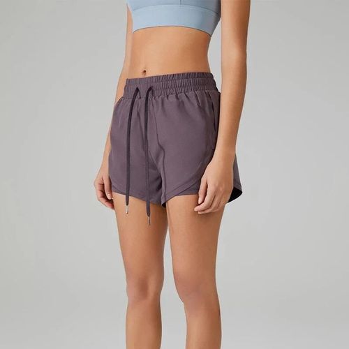 Short De Yoga Élastique 2 En 1 Pour Femme,Leggings De Jogging Pour Femme,Short De Fitness,Short De Sport Pour Femme,Course À Pied,Entraînement,Été