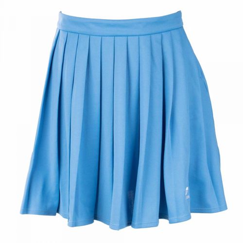 Jupe Courte Plissée Adicolor Bleu Femme Adidas