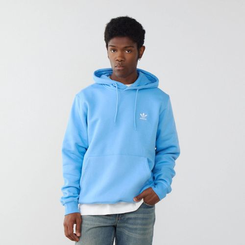 Hoodie Essential Trefoil Bleu/Blanc