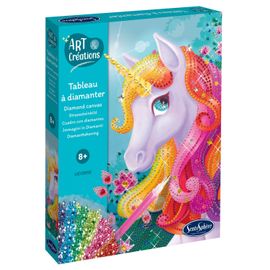 Art & Créations Art & Creations Tableau A Diamanter - Licorne