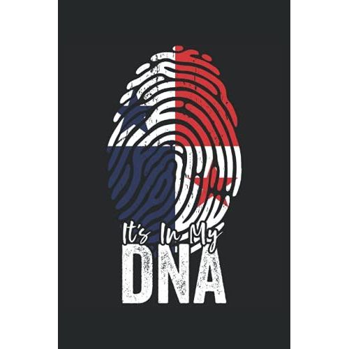 It's In My Dna (Panama Heritage): Panama Flag Notebook Gift For American Panama Roots - 6x9 Lined Journal