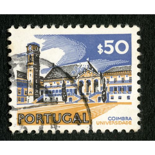 Timbre Oblitéré Portugal, Coimbra Universidade, S50