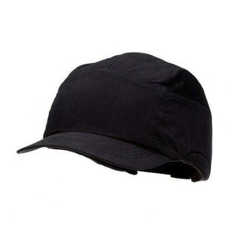 Casquette antiheurt coquée coloris bleu - First Base+ 3M