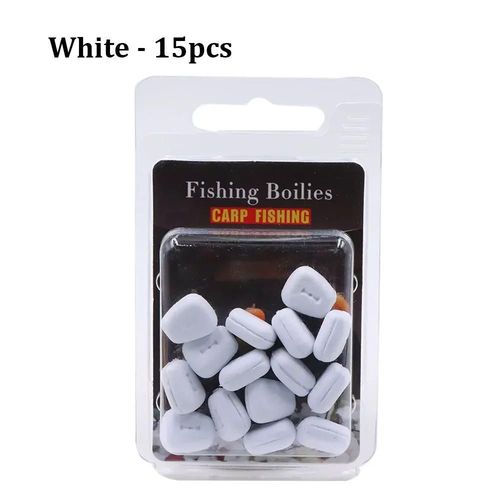 Boîte D'appâts De Pêche À La Carpe,Faux Appâts Artificiels,Flottabilité Flottante,Bouillette Pop-Up Pour Carpe,Accessoires De Mangeoire À Cheveux - Type White #B