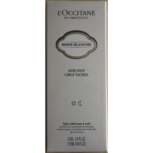 L'occitane En Provence - Reine Blanche - Soin Duo Ciblé Taches Jour Et Nuit 12 Ml 