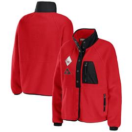 Veste Polaire Femme Rouge Achat neuf ou d occasion pas cher