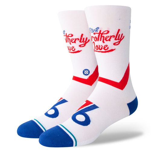 Chaussettes Philadelphia 76ers Stance City Edition 2022 - Blanc - Homme