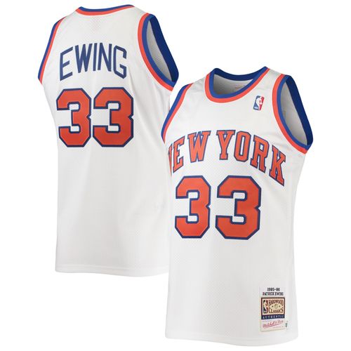 Maillot Authentique Mitchell & Ness Patrick Ewing New York Knicks 1985/86 Hardwood Classics Pour Hommes