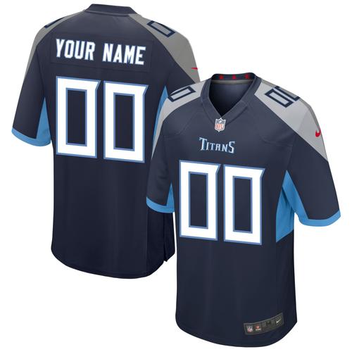 Tennessee Titans Home Game Jersey - Custom - Youth