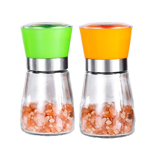 Lot De 2 Moulins ? Sel Et ? Poivre - Sali?Res Et Poivri?Res Pour Chef Professionnel En Acier Inoxydable Bross?