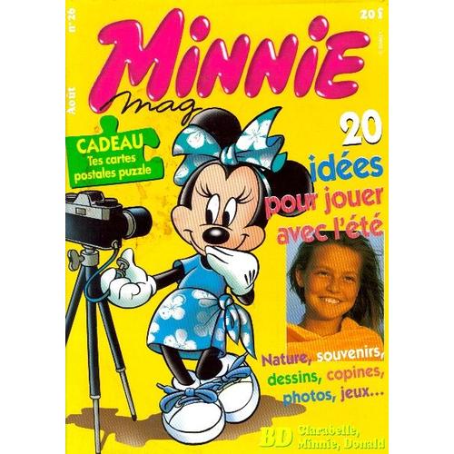 Minnie Mag N° 26 : 20 Idées Pour Jouer Avec L'été