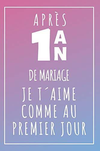 1 An Ensemble, Carnet De Notes: Idée Cadeau Noces De Coton, Pour femme,  Pour Homme, Pour Célébrer L´Anniversaire De Votre Union (Paperback)