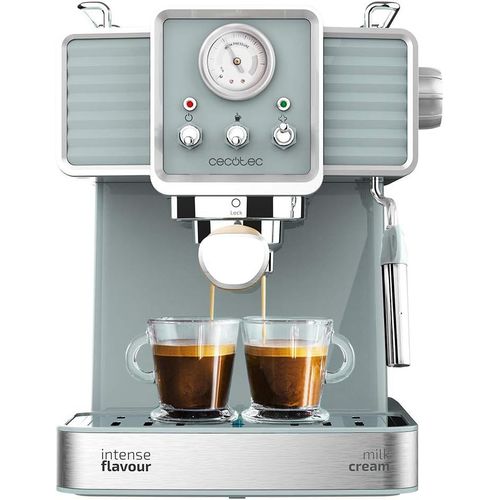 Machine A Cafe Express Power Espresso 20 Barista Pro.2 Thermoblocks,20Bars,Manometre,Mode Auto Pour 1 Et 2 Cafe(S),Buse Vapeur Orientable,Conduit Pour Infusions,2900W.(Tradizionale)