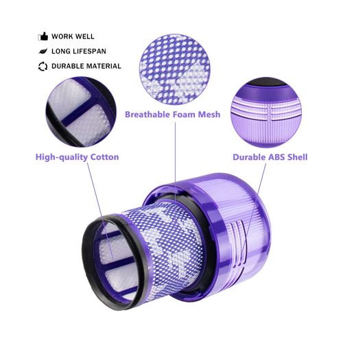 Lot de 3 filtres de rechange pour aspirateur Dyson V11 Torque Drive V11 Animal V15