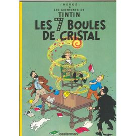 Tintin Les 7 Boules De Cristal