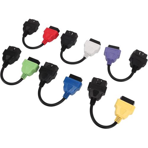 6 Pièces Obd2 Pour Câble Adaptateur Multi Ecuscan Obd2 Diagnostic Ecu Outil De Balayage Remplacement De Câble De Remplacement Pour Lancia