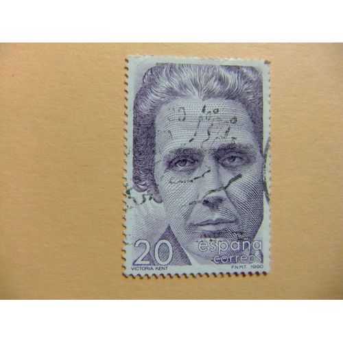 31 Espagne 1990 / Femmes Célèbres « Victoria Kent » / Edifil 3049 Fu Yvert 2663 Fu