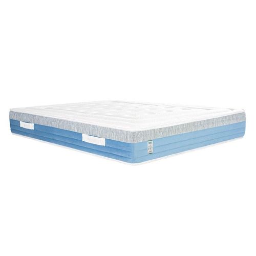 Matelas Bestroyal, 27cm, Ressorts Ensachés, Mousse Haute Densité, Indépendance Du Couchage - Blanc, 140x190cm