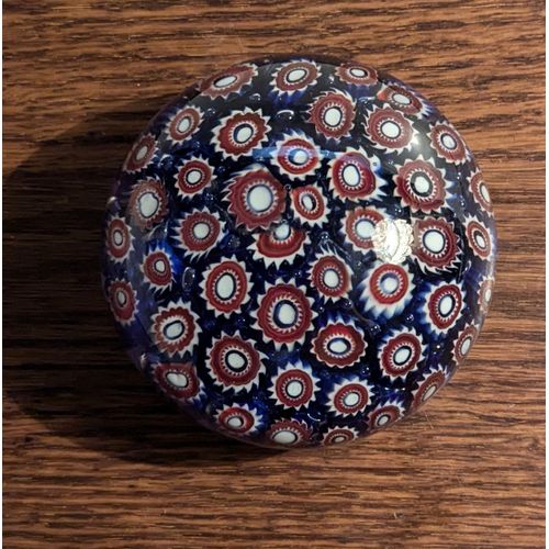 Sulfure / Presse-papier Millefiori vintage