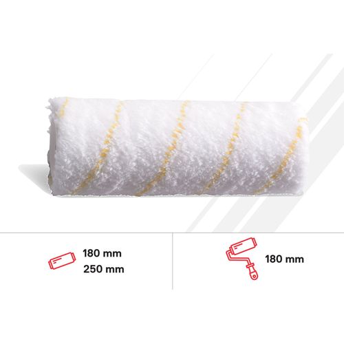 Manchon anti-goutte murs et plafonds polyester tissé 12 mm - 180 mm L'OUTIL PARFAIT